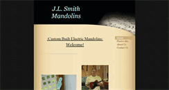 Desktop Screenshot of jlsmithmandolins.com